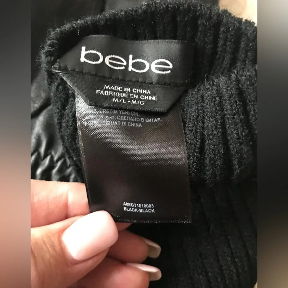 bebe long black